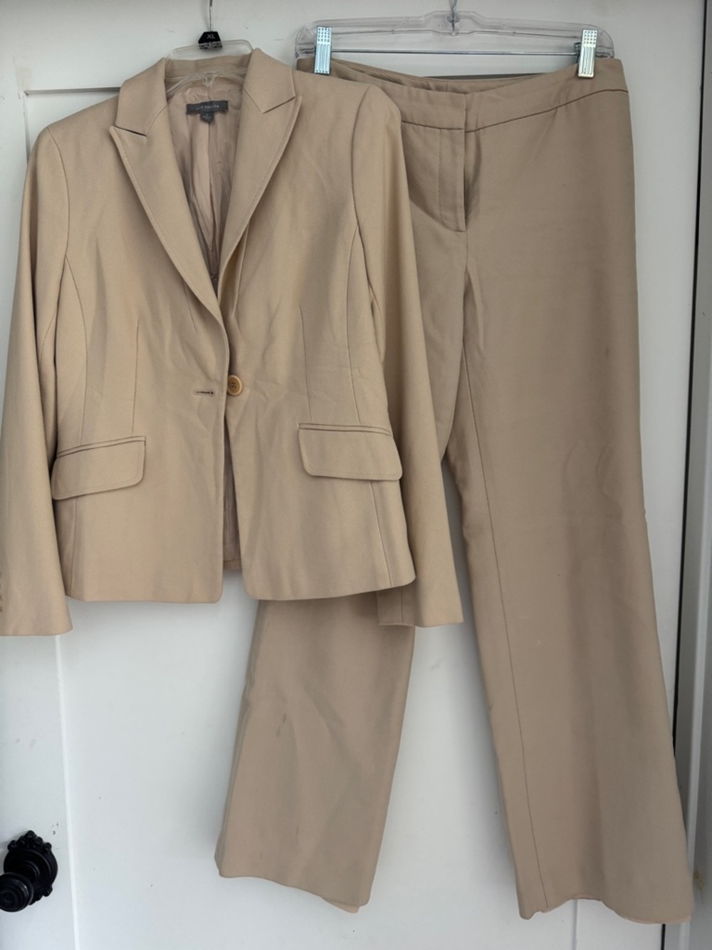 Ann Taylor Tan Beige Women's Suit